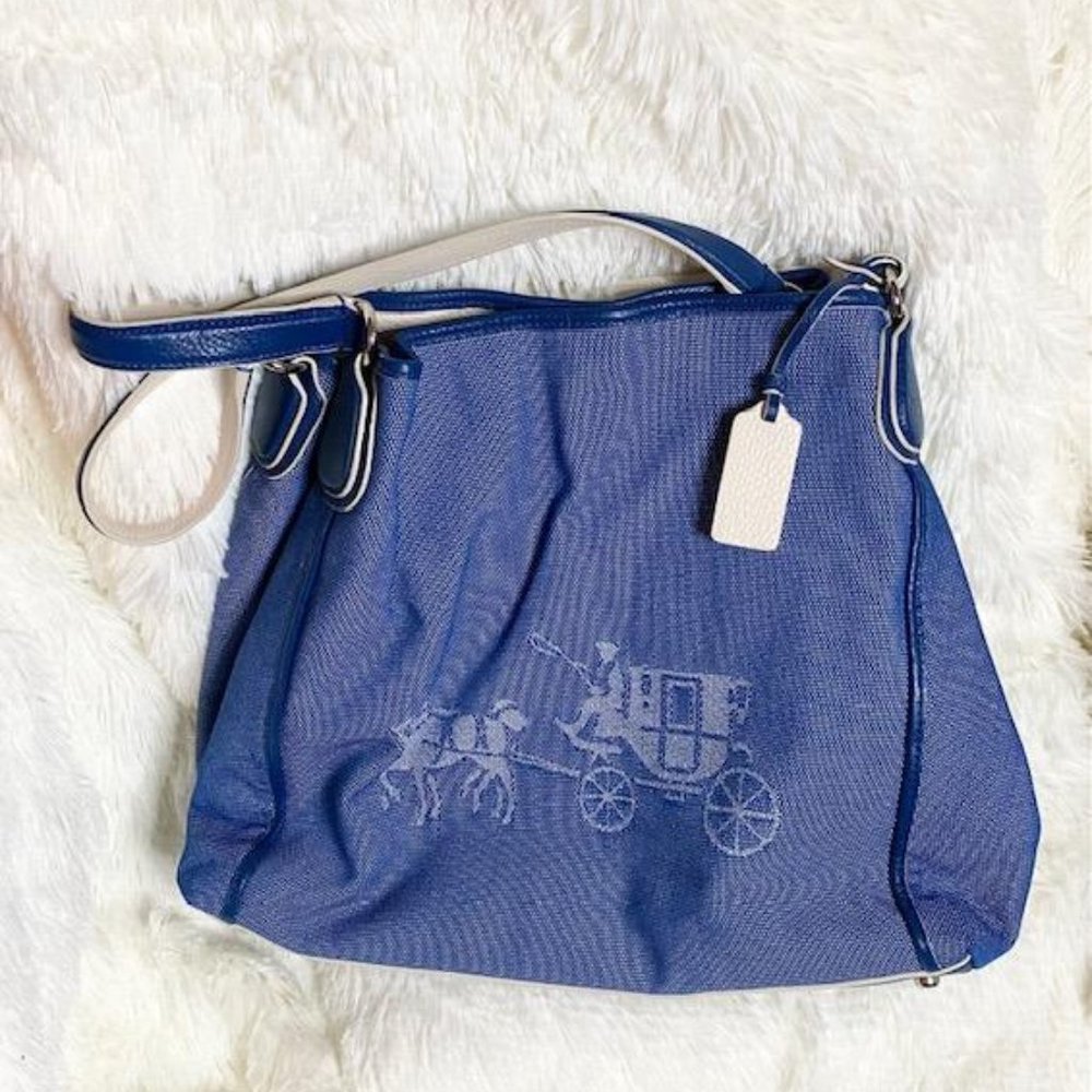 Women Coach Denim Bag